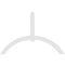 Ekena Millwork Archdale Architectural Grade PVC Gable Bracket, 96"W x 64"H x 2"D x 6"F, 16/12 Pitch GBP096X64X0206ARC00 - alternate 5